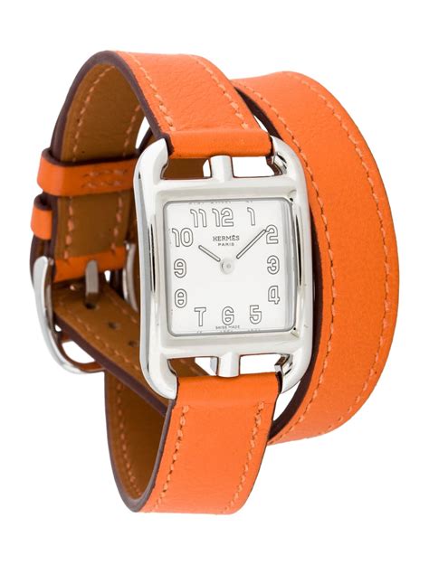 bracelet montre cape code hermes|Cape Cod Large model 37 mm Double Tour Watch Strap.